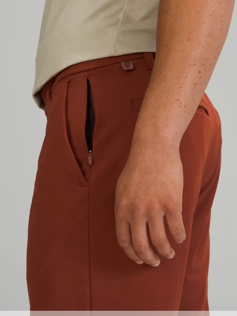 Lululemon Men's Commission Pant Classic -Dark Terra Cotta/Rust. Size 32 - Picture 2 of 14
